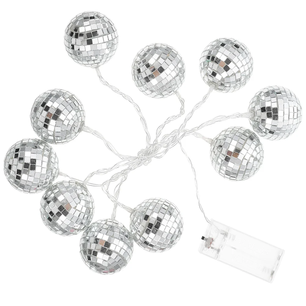 

Hanging Mirror Disco Ball Outdoor Christmas Home Decorations Festival Camping Accessories
