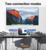 Wireless HDMI Transmitter and Receiver 50M/164Ft  Kit 4K Decode 1080P@60Hz Output, Plug and Play for Streaming Video,Laptop/PC/T 2