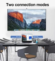 Wireless HDMI Transmitter and Receiver 50M/164Ft  Kit 4K Decode 1080P@60Hz Output, Plug and Play for Streaming Video,Laptop/PC/T 2