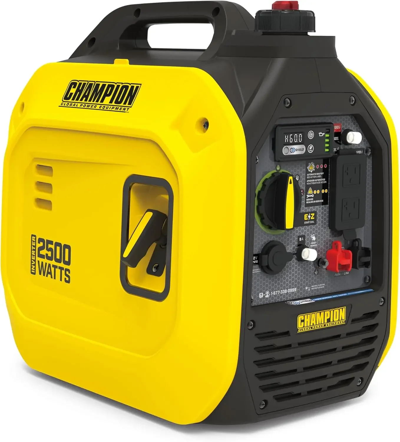 Champion Power Equipment 2500-Watt Ultralight Portable Inverter Generator Quiet Technology CO Shield