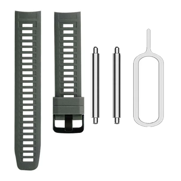 Elegant Soft Silicone Watch Band - Fashionable Replacement Wristband for Garmin Instinct Series