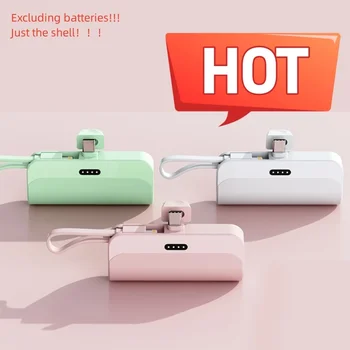 Custodia per custodia per batteria portatile tipo per batteria portatile per 21700/18650