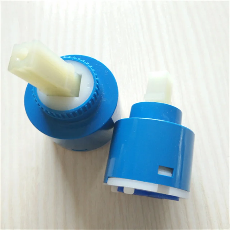 Thermostatic Mixing Valve Faucet Cartridge Faucet Valve 35/40mm Ceramic Disc Cartridge Mixer Faucet Thermostatic Cartridge Faucet Disc Valve PP Plastic Ceramic Cartridges For Mixer