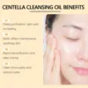 Moisturizing Facial Cleansing Oil Centella Skin Care Fresh Smooth Pore Cleaning Makeup Remover Pads Makeup Tools and Accessories 5