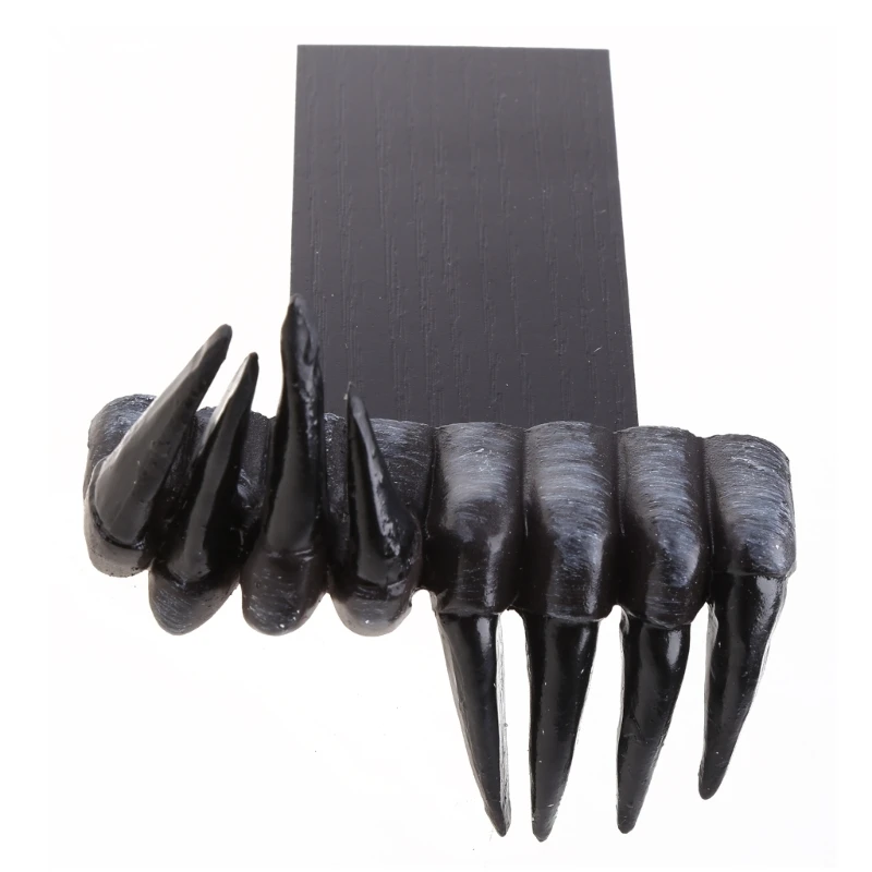 Creative Devils Hand Bookmarks Funny Devils Claw Resin Stationery