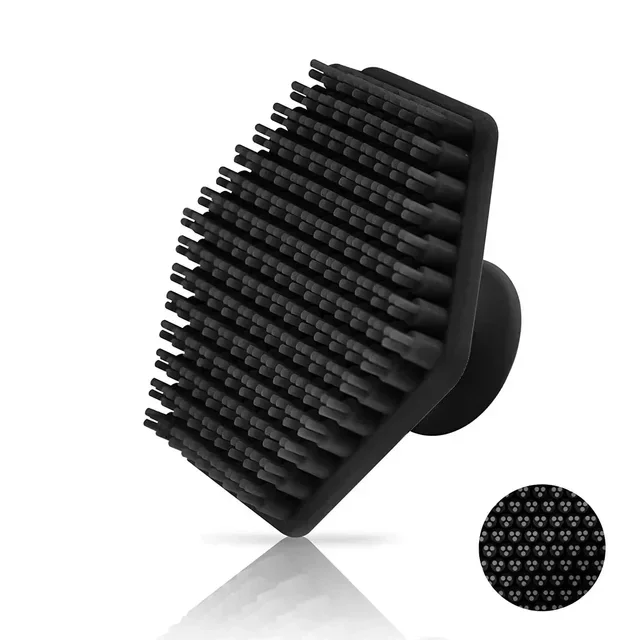 Facial Cleansing Brush Silicone Brush Scrub Exfoliating Beard Brush Massage Skin Care Miniature Face Deep Clean