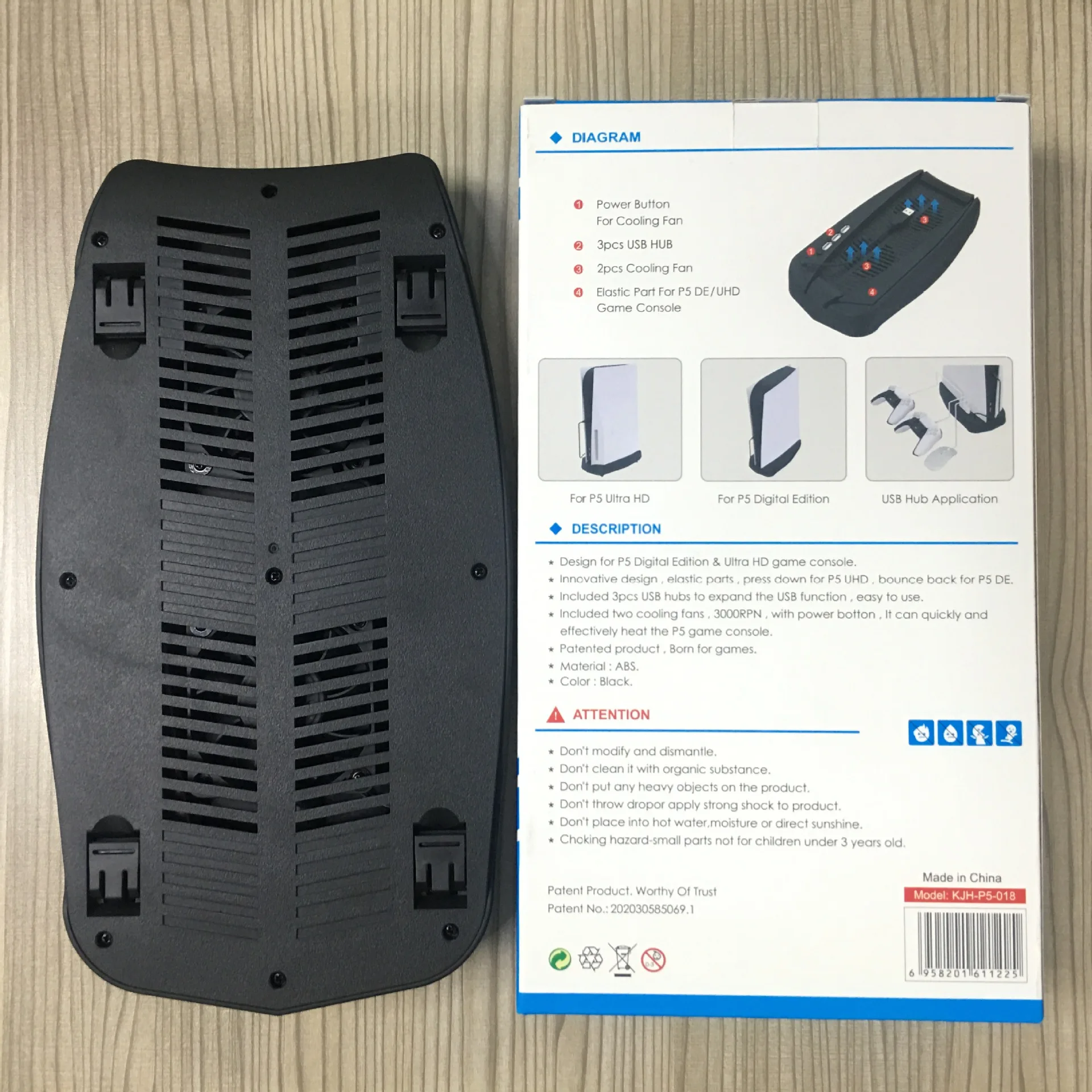 For PS5 Vertical Stand Cooling Fan Stand for Sony PlayStation5 Joystick Digital Edition Controller Station Charger Cooling Base