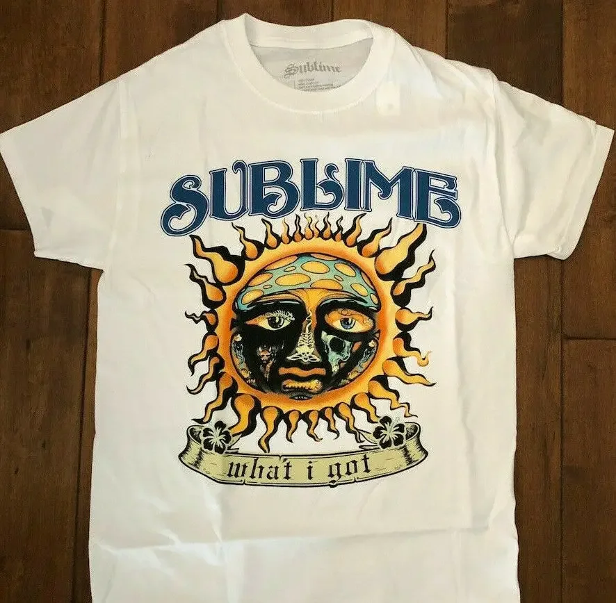 

Sublime men size shirt S-3XL T-shirt Rock California Classic What I got Santeria