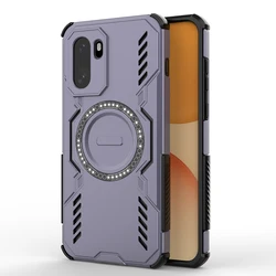 Heat Dissipation Shockproof Magnetic Phone Case with TPU Frame and Four - Corner Protection for OnePlus Ace 6T (Purple)