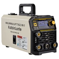 KaibinLunte 140Amp MIG Welder Gasless 110V/220V Dual Voltage  Flux Core MIG /TIG/MMA 3 in 1 Welding Machine 1