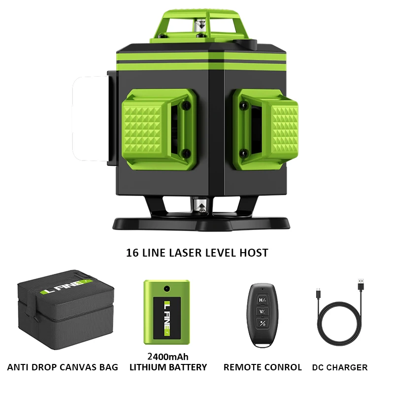 KEZERS Laser Level 360 Self Leveling,4 X 360 Laser Level With Screen - View #13