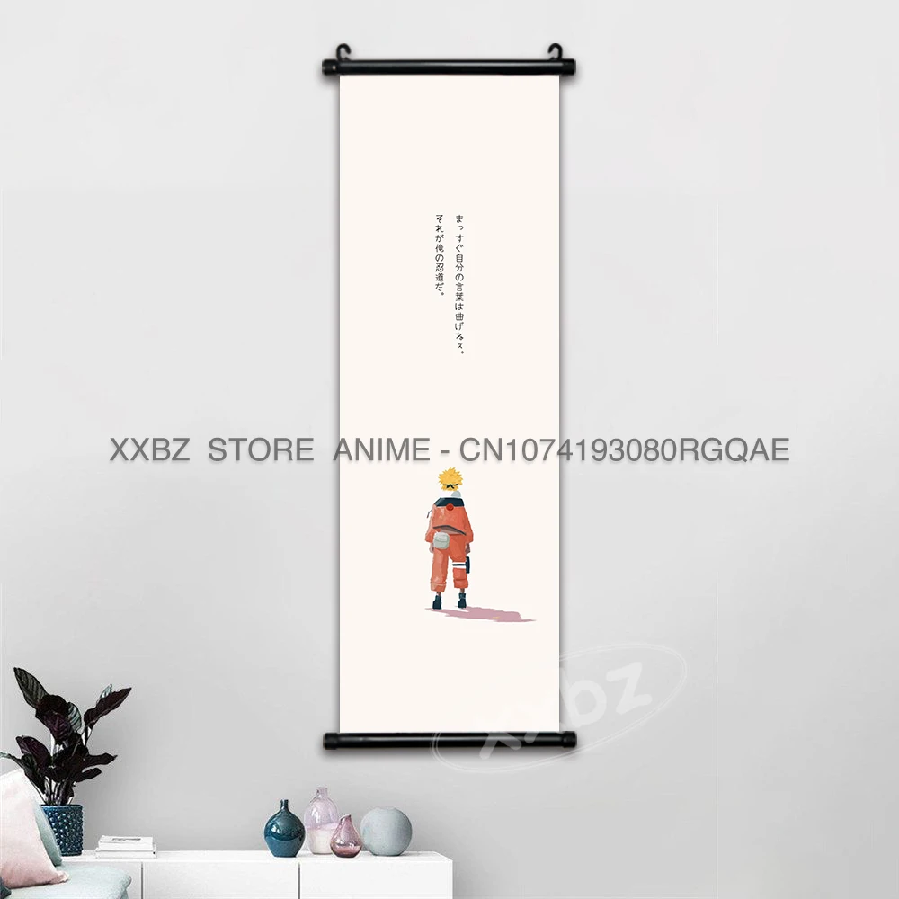 Ninja Legends Anime Wall Art: Uchiha and Kakashi Decorative Canvas