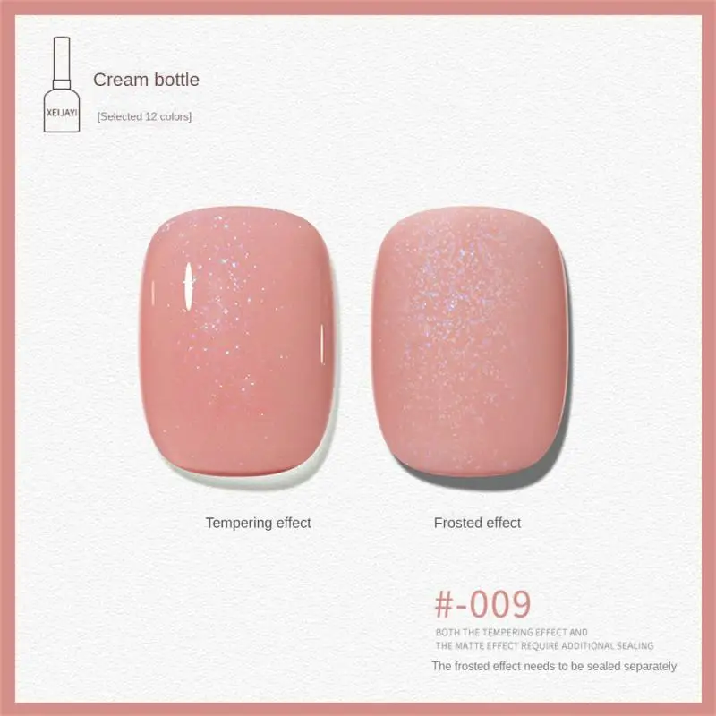 Xeijayi-女性用ネイルアート用グリッタージェル,半永久的