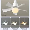 2-in-1 Three-speed Mode LED Fan Light LED Lamp Bead E27 Screw Fan Light Remote Control Wall Control Bedroom Light Fan Ceiling 3