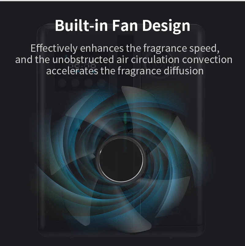 smart home freshener device with fan design