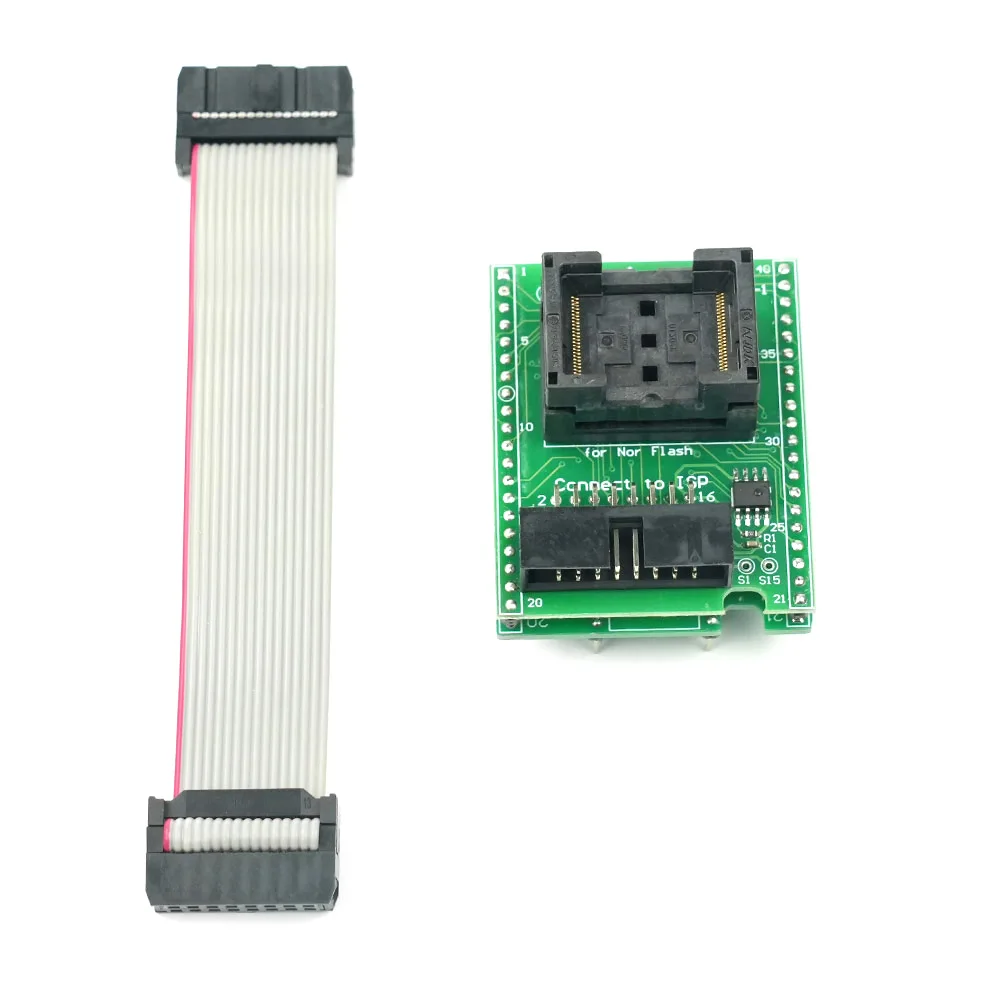 XGecu ADP_F48_EX-1 TSOP48 노르 플래시 전용 어댑터는 T48 (TL866-3G) 프로그래머에서만 사용됩니다.