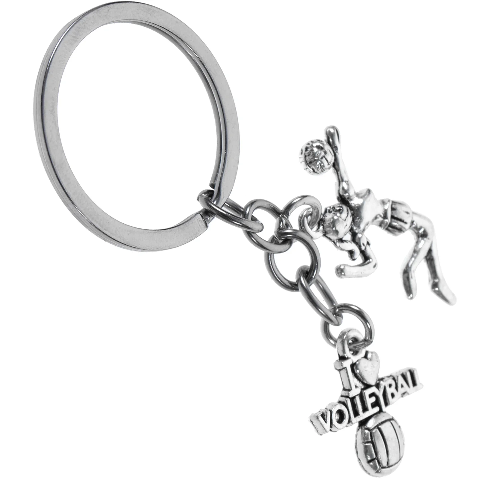 Volleyball Keychain Womens Presents DIY Supplies Portable Gifts Hanging Children Zinc Alloy Frienshipship