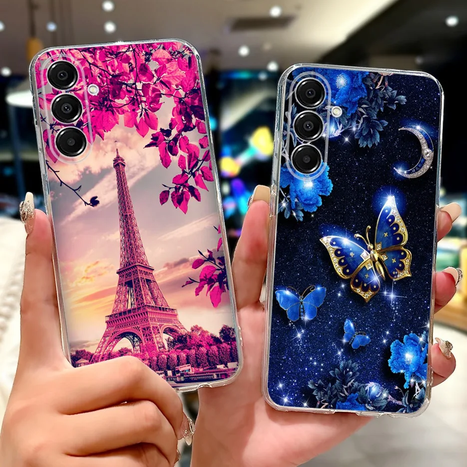 Stylish Painted Soft Silicone Case - Fashionable Protective Cover & Bumper