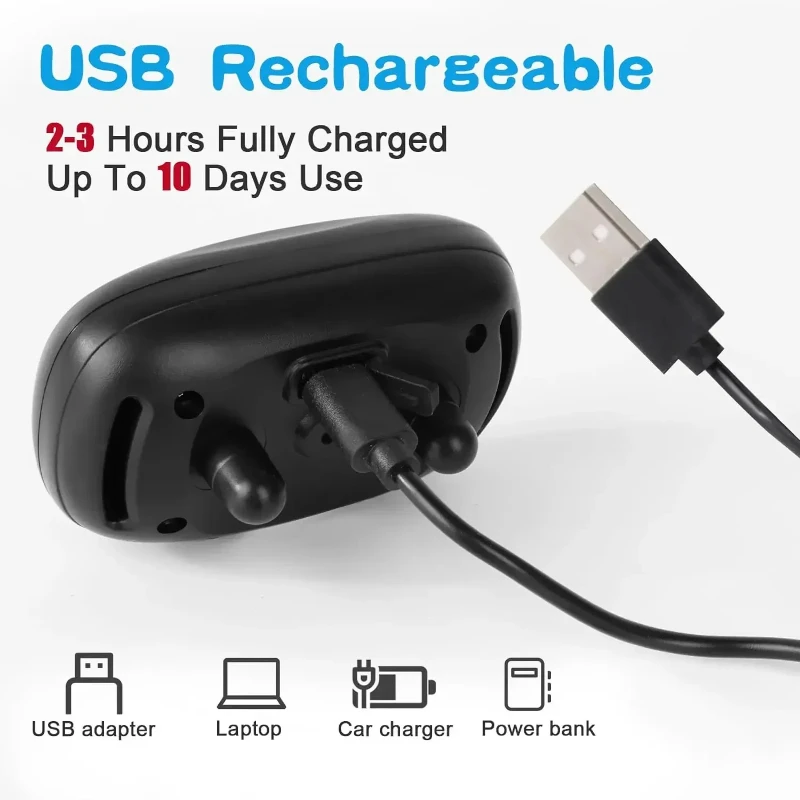 USB Rechargeable Anti-Bark Collar 6