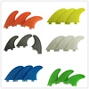 Tri Fin Set UPSURF FCS Fins S/M/L Surf Fins Honeycomb Surfboard Fin Thruster Kayak Stabilizer Multicolor Double Tabs 1 Fins 4