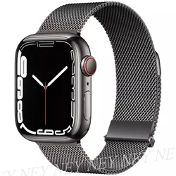 Milanese Loop Stainless Steel Watch Strap - Premium Metal Design - 38 - 40 - 41 - S10 42mm (Gun 4)