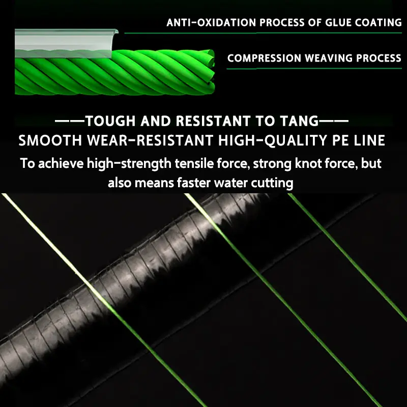 New Japan YGK X12 Upgrade Braid Fishing Line Super Strong 12 Strands Multifilament PE Line 1000M Lure High Stength Main Line - Image 5