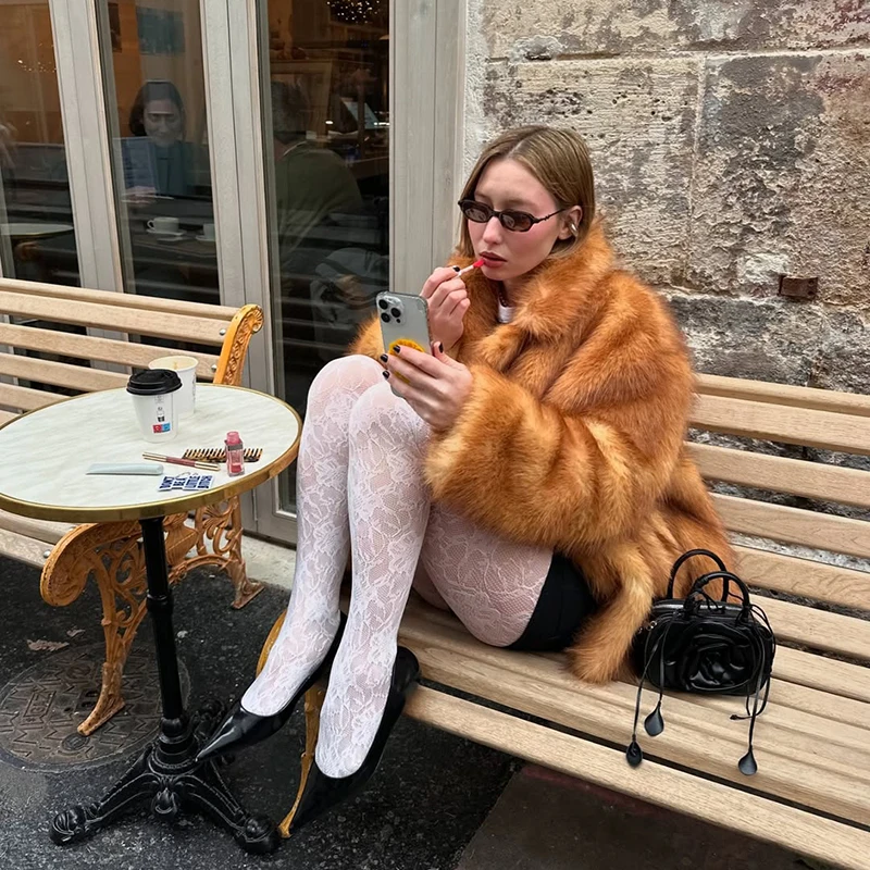 Neo Mint Exclusive Winter 2025 Brand Fashion Faux Fur Jacket Coat