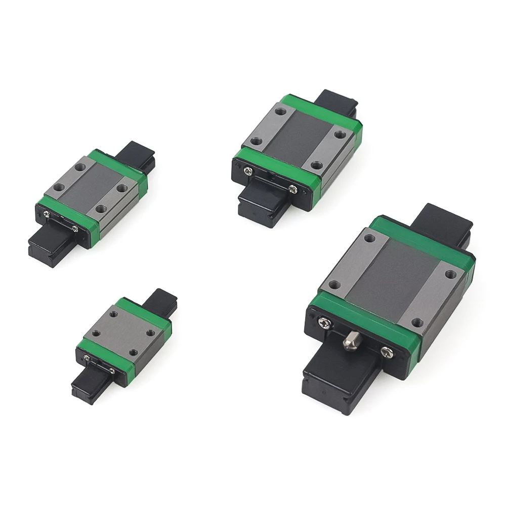 2Pcs MGN 선형 슬라이드 블록 MGN7 MGN9 MGN12 MGN15 MGNR7/9/12/15 선형 가이드 3D 프린터 CNC 부품 용 선형 가이드 블록 캐리지