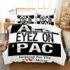 2 PAC Bedding Set Single Twin Full Queen King Size Bed Set Aldult Kid Bedroom Duvetcover Sets 3D Print Tupac Amaru Shakur 2022 4