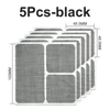 5PCS- Black A