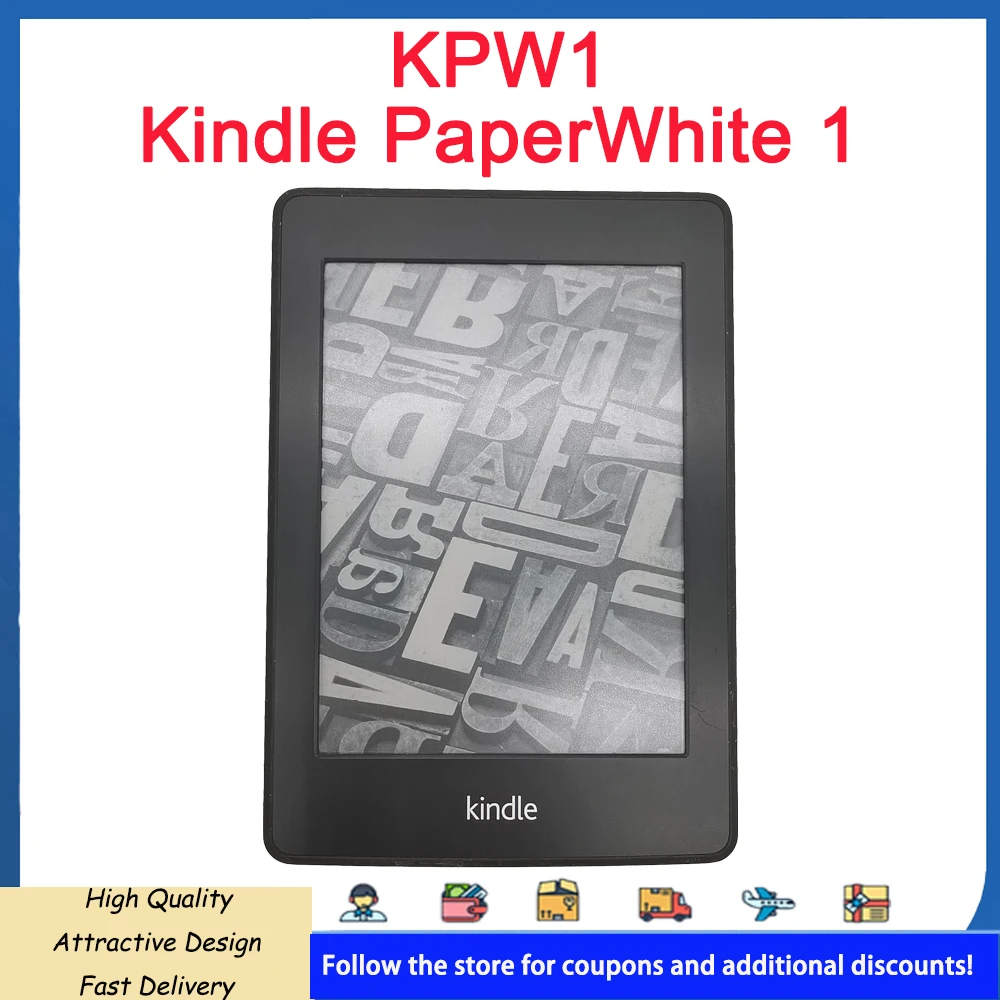 Lector-de-libros-electr-nicos-Kindle-Paperwhite-1-Ereader-de-6-pulgadas ...