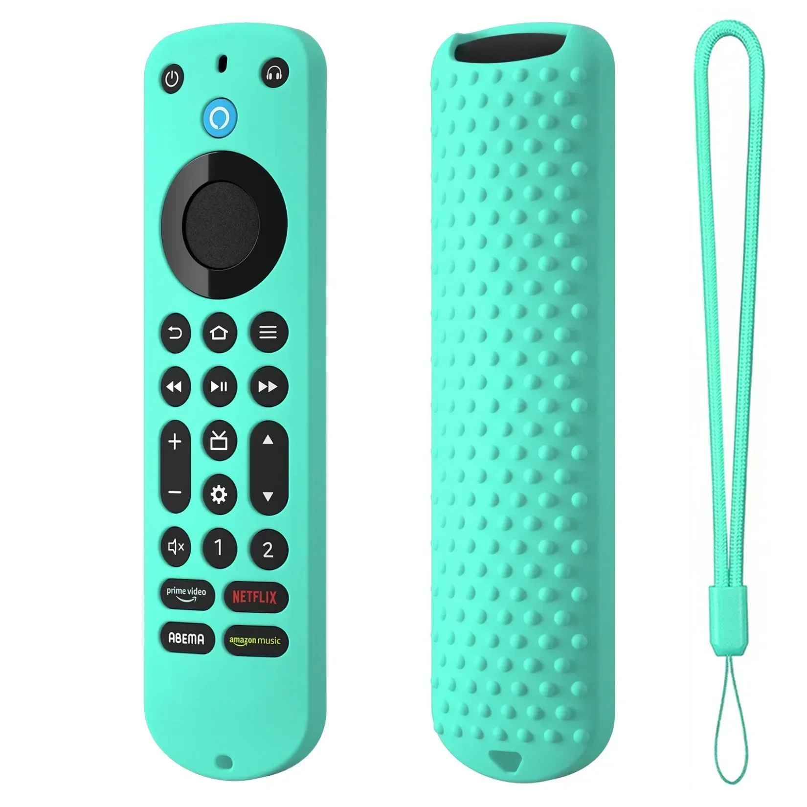 Luminous Silicone TV Remote Protective Case For Fire TV Alexa Voice Remote Pro Glowing In The Dark silicone remote case silicone remote cover silicone remote sleeve remote controller cover silicone case protector