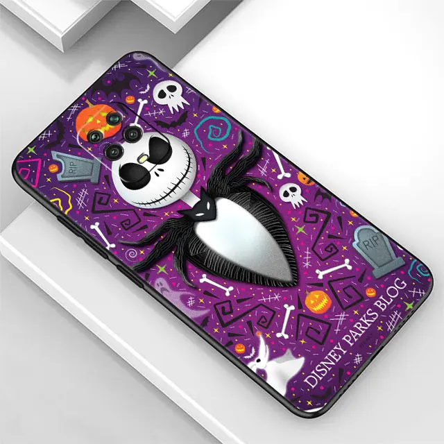 thumbnail image 1 of Funda para Xiaomi Redmi Note 11 10 Pro 12 12S 9S Funda para teléfono 9 8 8T 7 12C 10C 9A 9i 9C 13 A1 Shell Jack Pesadilla antes de Navidad, 1 of 5