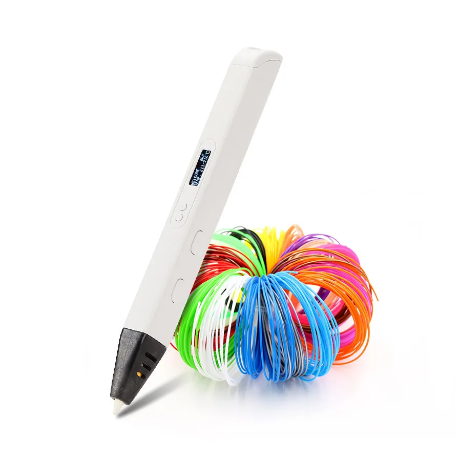 3d Printing Pen With Oled Display Professional 3d Drawing Pen For Doodling  Art Craft Making And Education Toys - Multi Function Pen - AliExpress