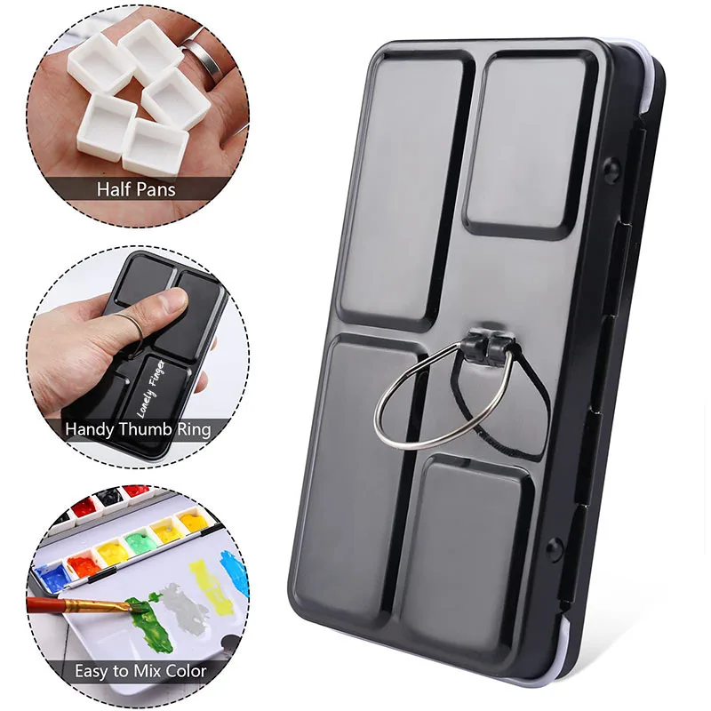 Travel Watercolor Palette Case 3