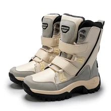 Bottes de neige confortables et imperméables pour Femme, Chaussures à plateforme, cuissardes de qualité, garde au chaud, nouvelle collection hiver 2021