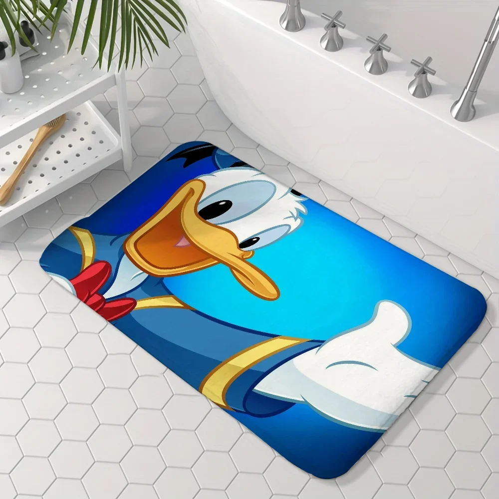 1pc D-Disney-D-donald Duck Floor Mat Doormats Carpet Foot Mat Bathroom Absorbent Mats Anti-Slip Mats Decor 4