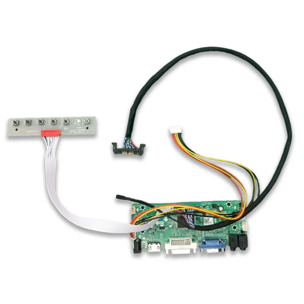 V400HJ9-PE1 Rev.C3 1920X1080 HV430FHB-N10 51핀 스크린 LCD 디스플레이 컨트롤러 보드 키트(HDMI 호환 DVI VGA 오디오용)