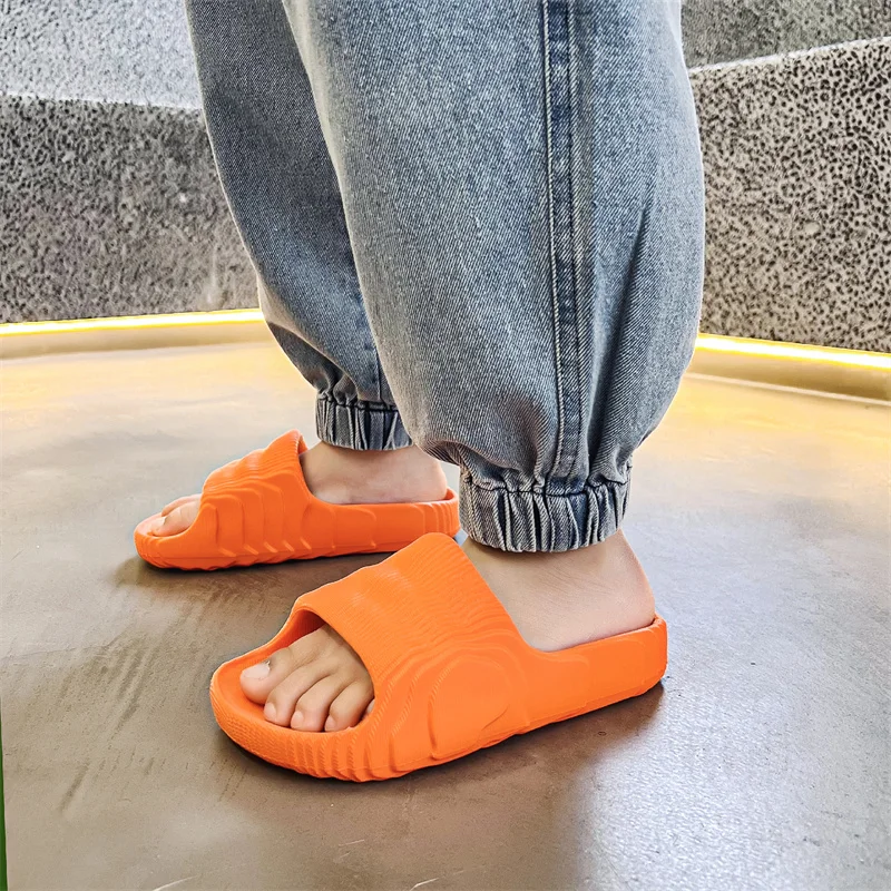 New Style Boys Girls Summer Soft-Soled Slippers Baby Parent-child Beach Slides Kids Slippers