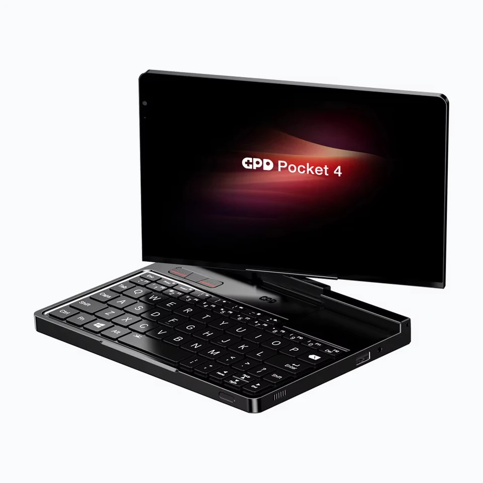 ミニPC GPD Pocket4 (Ryzen AI 9 HX 370/64GB/2TB) GPD Pocket 4 Mini ノートパソコン 8.8インチ AMD AI 9 HX 370 64GB
