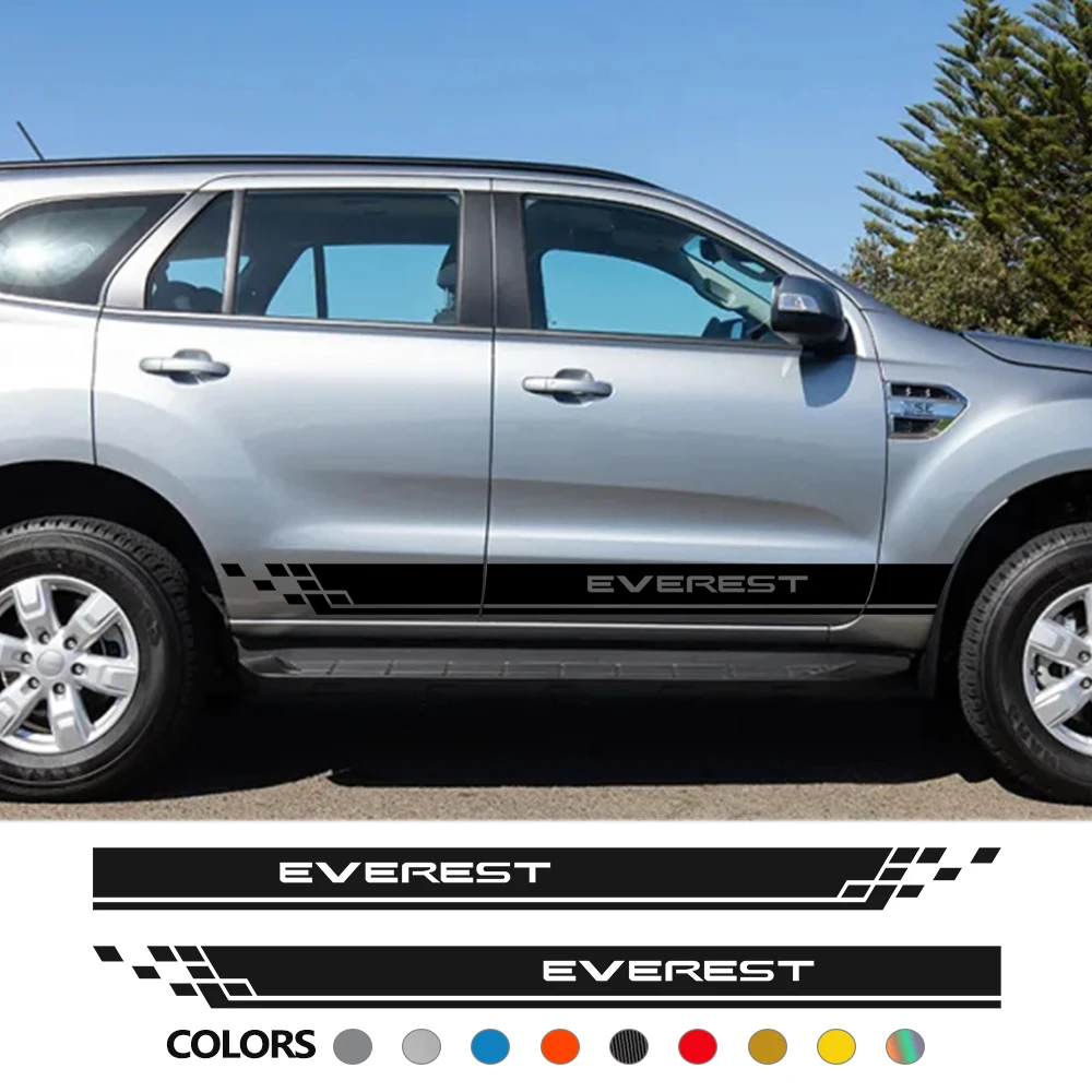 CarSideDoorStickersForFordEverestTuningAccessoriesAutoDIY