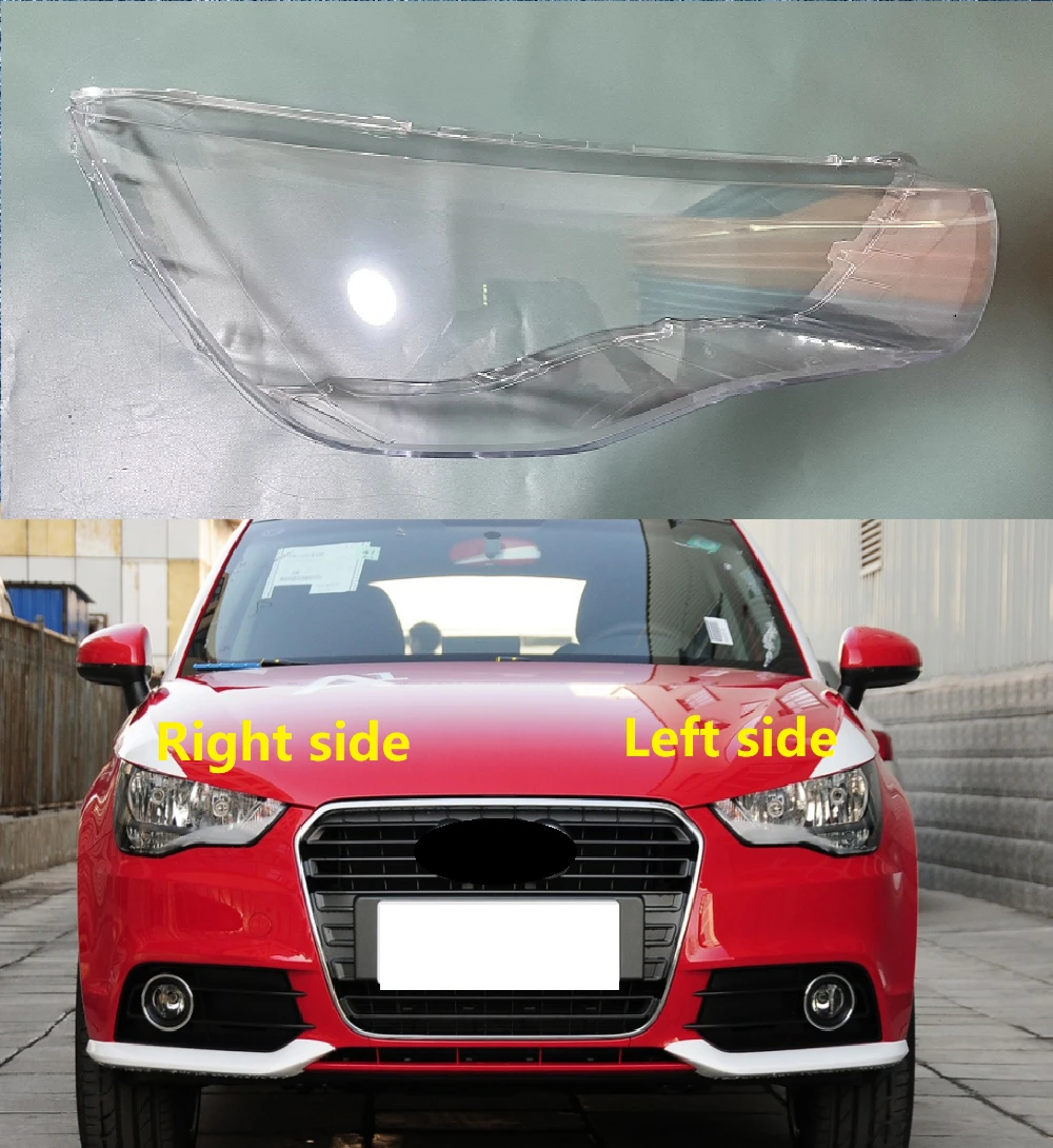 Headlight Cover For Audi A1 2011 2012 2013 2014 Plastic Headlamp Lens