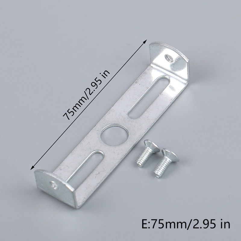 Iron Ceiling Plate Mounting Bracket with Fixed Screws for Ceiling Lamp Installation