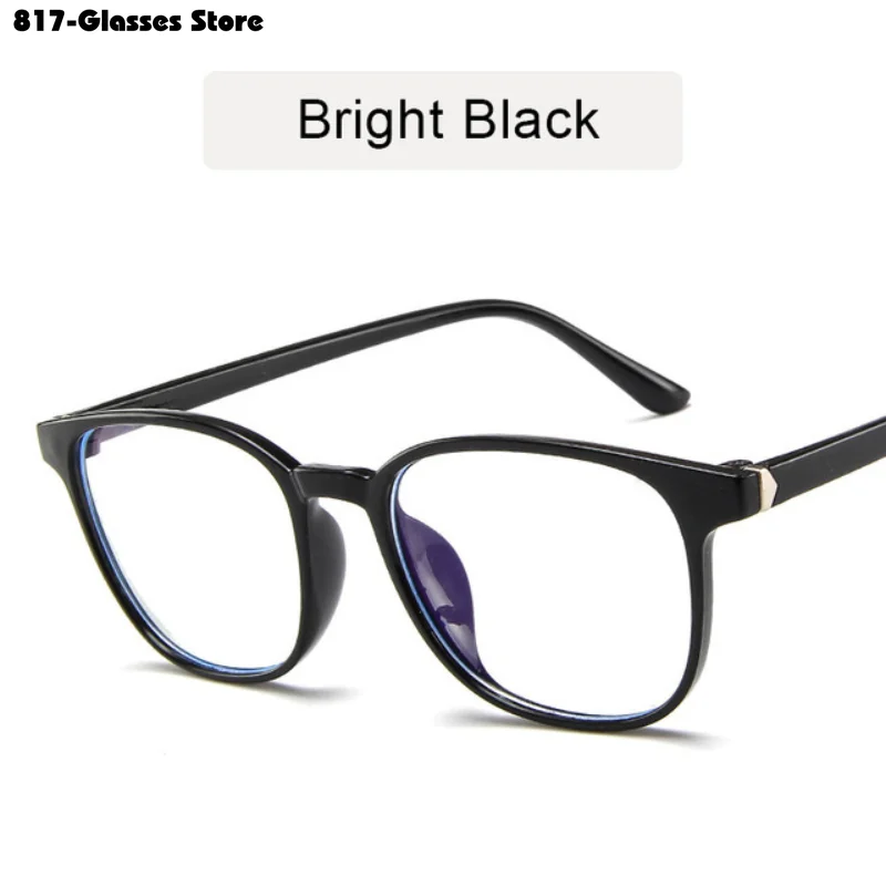 Blue light blocking glasses, large frame computer glasses, radiation-resistant for men and women.