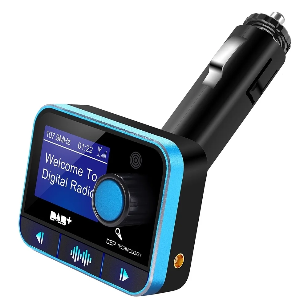 FM Transmitters DAB008 Car DAB Digital Radio Bluetooth MP3 Player FM