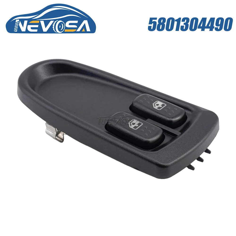 

NEVOSA 5801304490 For Iveco Daily IV 2006 2007 2008 2009 2010 2011 2012 Auto Power Window Control Switch Lifter Door Lock Button