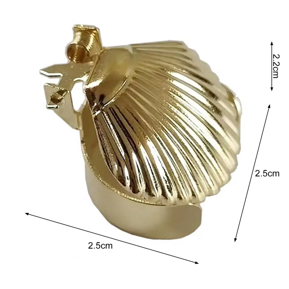 Automatic Candle Extinguisher Metal Shell Shape Adjustable Clip Type Safe Candle Wick-Flame Snuffer Stopper Accessories candle damper candle snuffer