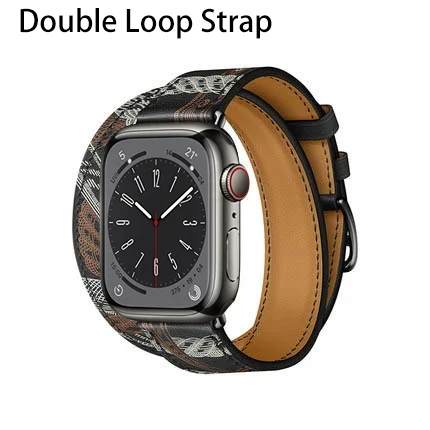 Premium Genuine Leather Watch Strap - Elegant and Versatile Wristband Bracelet
