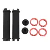 Mountain Bike Handlebar Cover 1 Pair Bike Handlebar Grip Anti Slip Polychrome Cover Bicycle Replacement Parts
