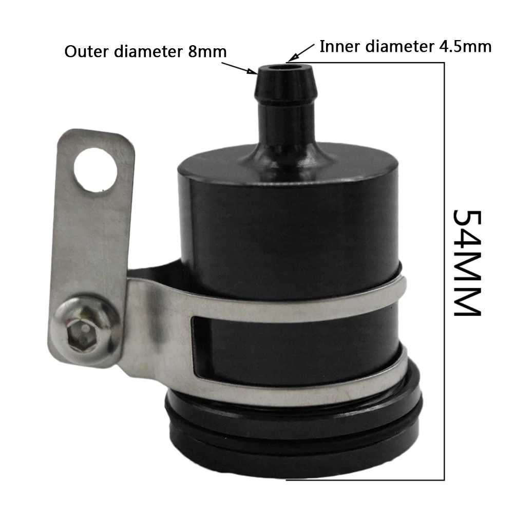 Aluminum Alloy Motorcycle Brake Cylinder Fluid Reservoir Oil Fluid Cup Brake Fluid Reservoir Universal Motorbike Accessories